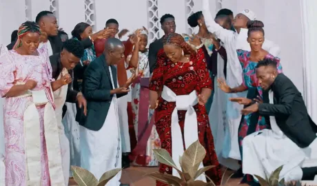 Celebration with traditional attire and dancing Bamututte Dda Salongo Siraje